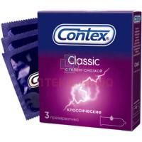 Презерватив CONTEX №3 Classic (силикон. смазка) Reckitt Benckiser/Великобритания