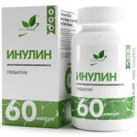 Инулин 500мг NaturalSupp капс. №60 Натуральные добавки/Россия