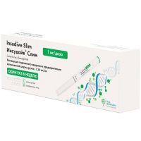 Инсудайв Слим шприц-ручка(р-р д/подкожн. введ.) 1мг/доза 3мл №1+иглы №4 ПСК Фарма/Россия