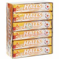 Леденцы HALLS мед лимон 33г №12 Cadbury Confectionery Co Ltd/Китай