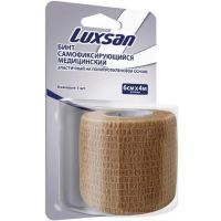 Бинт Luxsan самофикс. эласт. 6х4 (беж.) Интертекс