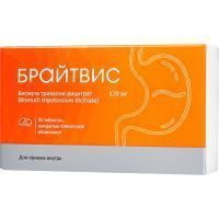 Брайтвис таб. п/пл. об. 120мг №56 (14х4) Велфарм/Россия