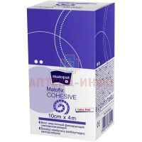 Бинт MATOPAT Matofix Cohesive когезивный 10см х 4м TZMO S.A./Польша