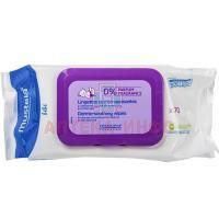 MUSTELA салфетки влажн. успокаивающие очищающие №70 (Laboratoires Expanscience/Франция)