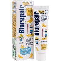 Зубная паста детская BioRepair Kids Банан (0-6лет) 50мл Coswell/Италия