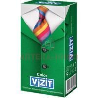 Презерватив VIZIT Color (цветные ароматиз.) №12 CPR Productions und Vertriebs/Германия