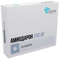 Амиодарон таб. 200мг №60 Озон Фарм/Россия