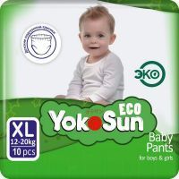 Подгузники-трусики YOKOSUN Eco разм. XL (12-20кг) №10 Quanzhou zhongxing international trading/Китай