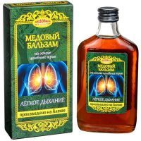 Бальзам МЕДОВЫЙ КРАЙ Легкое дыхание 250мл Медовый край/Россия