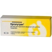 Оргалутран шприц(р-р д/п/к введ.) 0,25мг/0,5мл №5 Vetter Pharma-Fertigung/Германия/Organon/Нидерланды