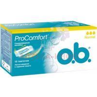 Тампоны гигиенические O.B. ProComfort Normal №16 Johnson & Johnson Sante Beaute France/Франция
