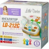 Ингалятор LD-212C компрессорный (желт.) Little Doctor/Сингапур