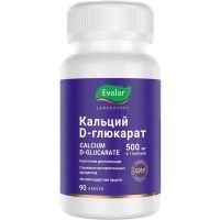 Кальция D-глюкарат 500мг капс. №90 Эвалар/Россия