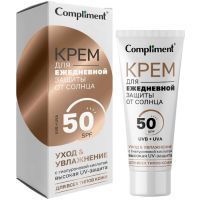 Крем COMPLIMENT д/ежедневной защиты от солнца SPF-50 50мл Тимекс Про
