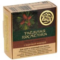 Шампунь АЛТЫНБАЙ Таежная косметика тверд. с Кедровой живицей 60г Алтын/Россия