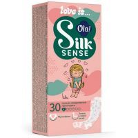 Прокладки гигиенические OLA Silk Sense Light Teens стриг мультиформ №30 Олтекс