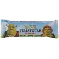 Гематоген Народный плитка 25г Шрэк (детский) Сибирское здоровье
