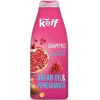 Шампунь KEFF д/сухих и повреж. волос гранат и масло арганы 500мл SANO INTERNATIONAL LTD/Израиль