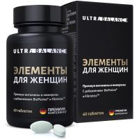 ULTRABALANCE Элементы д/женщин Премиум витамины и минералы таб. №60 Сибфармконтракт