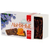 Пластинки льняные с медом хрустящие 3,5г №30 Биокор