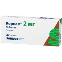 Корнам таб. 5мг №20 Novartis Pharmaceutical Manufacturing/Словения