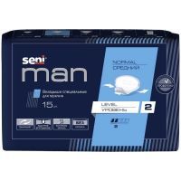 Вкладыши урологические SENI MAN Normal LEVEL 2 №15 TZMO S.A./Польша