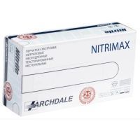 Перчатки смотровые н/стер. разм. XS (нитрил. неопудр. текстур. Archdale Nitrimax) №50 (пар) белый Top Glove/Малайзия