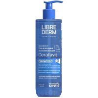 Либридерм (Librederm) Cerafavit гель д/душа успокаивающий с церамидами и пребиотиком 400мл Биофармлаб/Россия