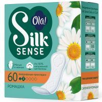 Прокладки гигиенические OLA Silk Sense Daily deo №60 (ромашка) Hygiene Kinetics