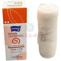 Бинт MATOPAT UNIVERSAL эласт. с застежкой 10см х 2м (кор.) TZMO S.A./Польша
