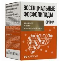 Эссенциальные фосфолипиды + вит. Е капс. 700мг №90 Миррола/Россия
