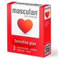 Презерватив MASCULAN Sensitive plus №3 M.P.I. Pharmaceutica/Германия