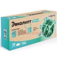 Эвкалипт Премиум BioForte таб. д/рассас. 750мг №30 Барнаульский ЗМП/Россия