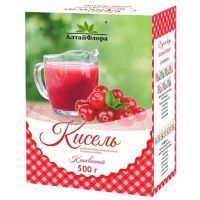 Кисель АЛТАЙФЛОРА "Сладкая ягодка" Клюквенный 500г (коробка) Алтайская чайная компания/Россия