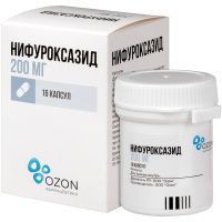 Нифуроксазид капс. 200мг №16 (банка) Озон