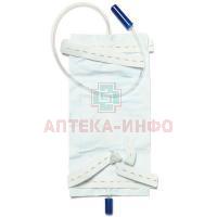 Мочеприемник ножной 0,75л однораз. + 50см трубка Changshu 3C Medical/Китай