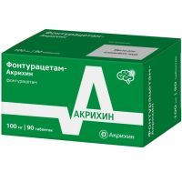 Фонтурацетам-Акрихин таб. 100мг №90 Акрихин/Россия