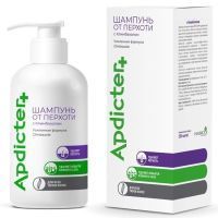 Шампунь APDICTER+ от перхоти 250мл Хасико-Фарм/Россия