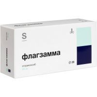 Флагзамма таб. п/пл. об. 60мг №28 Гротекс