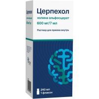Церпехол фл.(р-р д/приема внутрь) 600мг/7мл 240мл №1 Озон Фарм