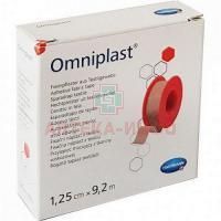 Лейкопластырь OMNIPLAST катуш. текст. ткани цв. кожи водоотталк. 1,25см х 9,2м Пауль Хартманн/Германия