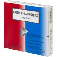 Акупан-Биокодекс амп.(р-р д/инф. и в/м введ.) 10мг/мл 2мл №5 уп.конт. пласт.поддоны Biocodex/Франция