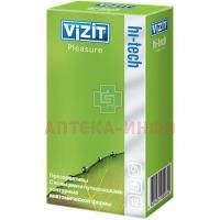 Презерватив VIZIT Hi-Tech Pleasure (с конт. кольцами и пупыр.) №12 CPR Productions und Vertriebs/Германия