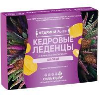 Леденцы кедровые с живицей и прополисом Шалфей 3,2г №20 Экол