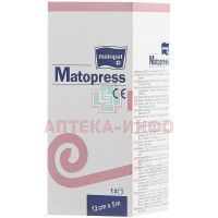 Бинт MATOPAT MATOPRESS компрес. с застежкой 12см х 5м (TZMO S.A./Польша)