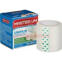 Лейкопластырь MASTER UNI UNIFILM фиксирующий 4смх500см (полим. основа) PharmLine/Великобритания