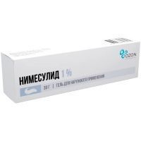 Нимесулид туба(гель д/наружн. прим.) 1% 30г №1 Озон/Россия