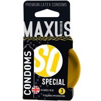 Презерватив MAXUS Special (точечно-ребристые) №3 Thai Nippon Rubber Industry/Таиланд