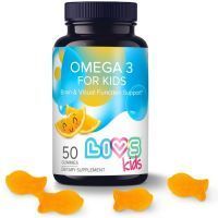 LIVS Омега-3 д/детей от 3 лет паст. жев. 4г №50 (апельсин) Maya Food Industries Ltd/Израиль