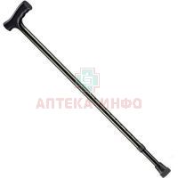 Трость опорная TRIVES с Т-образной ручкой, цвет черный Нова TN-101 Тривес